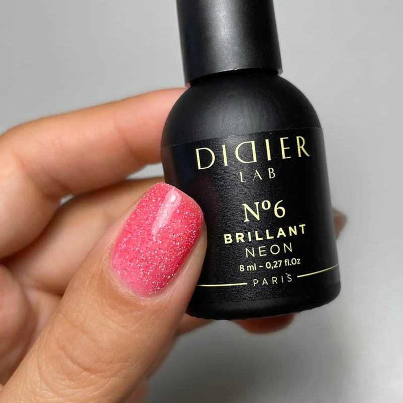 "DIDIER LAB" GEL POLISH "BRILLIANT" NEON, NO6, 8ML