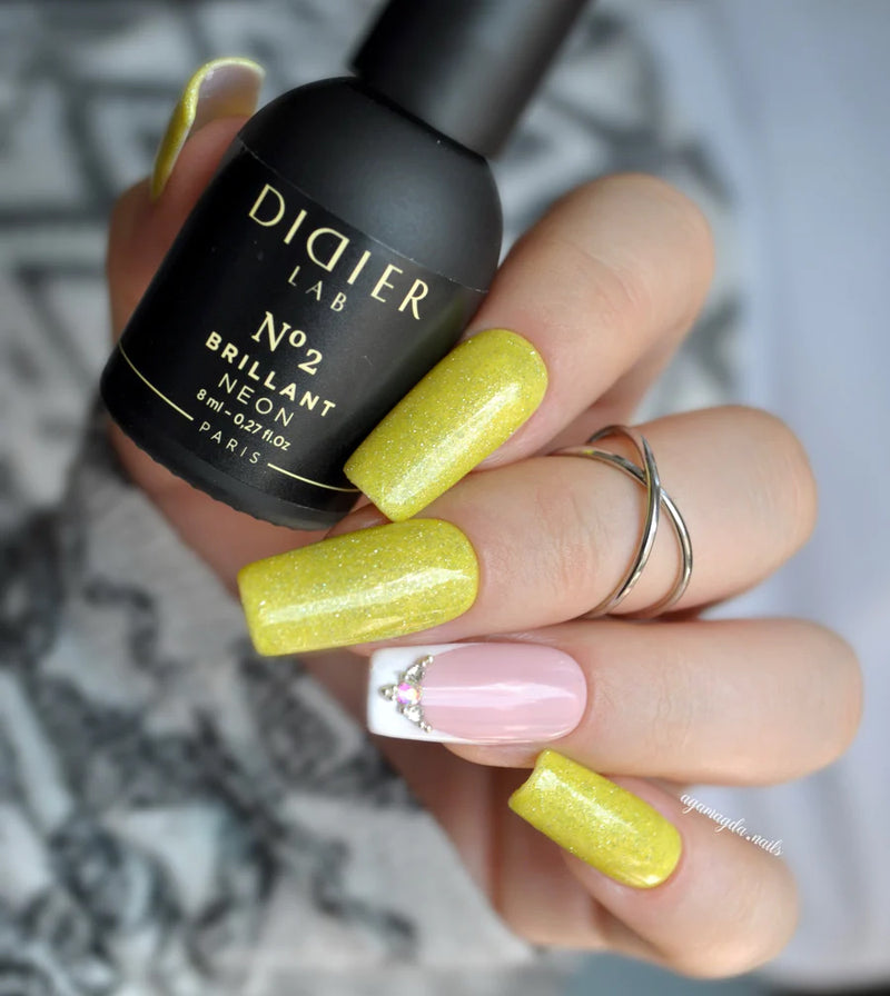 "DIDIER LAB" GEL POLISH "BRILLIANT" NEON, NO2, 8ML