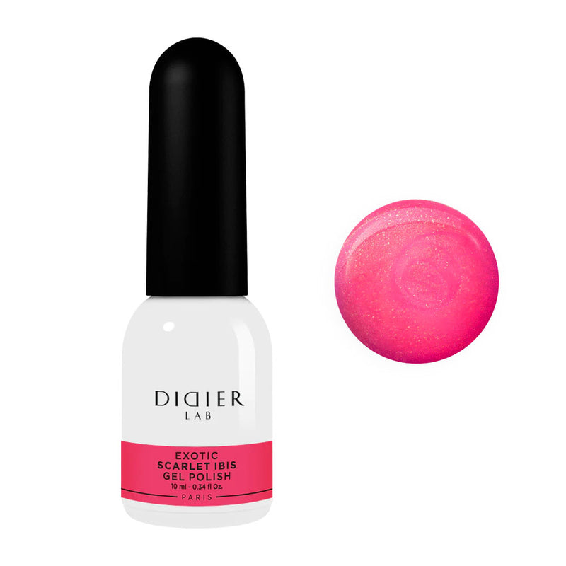 "DIDIER LAB" GEL POLISH "EXOTIC", SCARLET IBIS