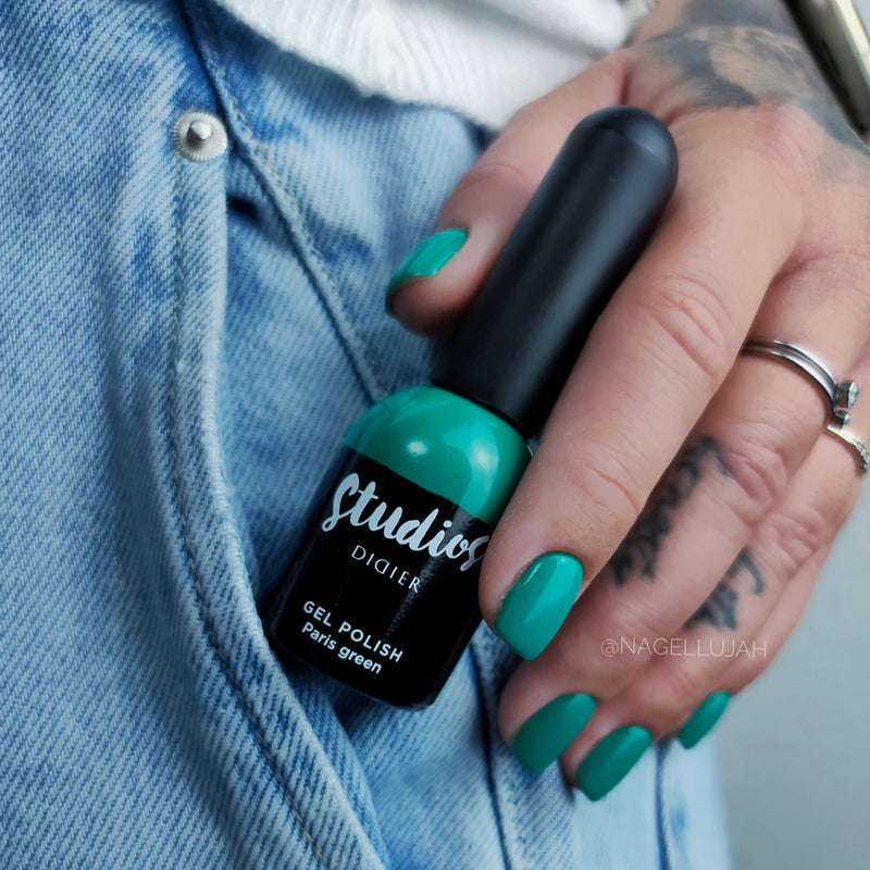 "Studios Didier" gel polish, Paris green, 8ml