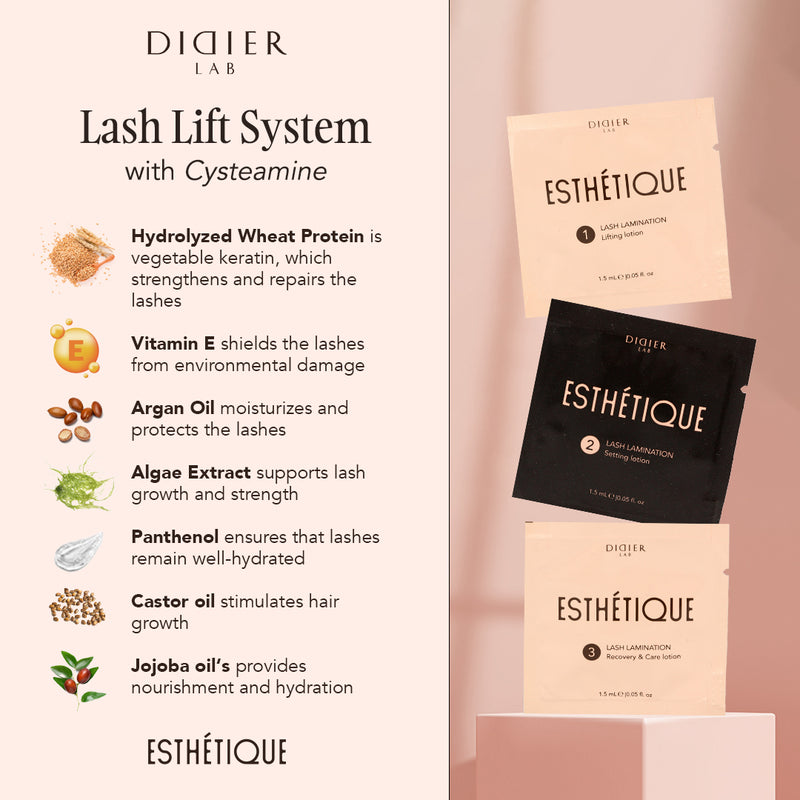 Didier Lab Esthétique Lash Lift System - 3x1 pcs